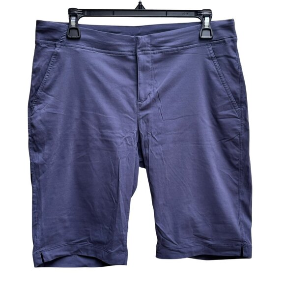 Columbia Women Omni-Shield Blue 11” Inseam Hiking Outdoor Pockets Shorts Size 10 - Picture 5 of 7